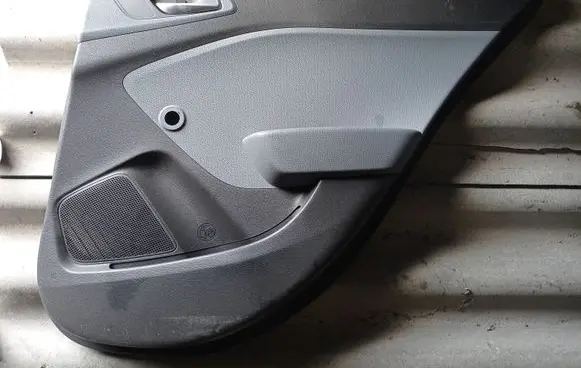 Rear door card panel trim