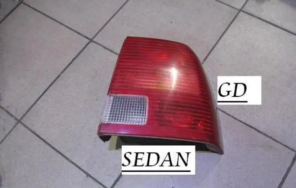 Volkswagen PASSAT B5 Rear/tail lights 3B9945112G