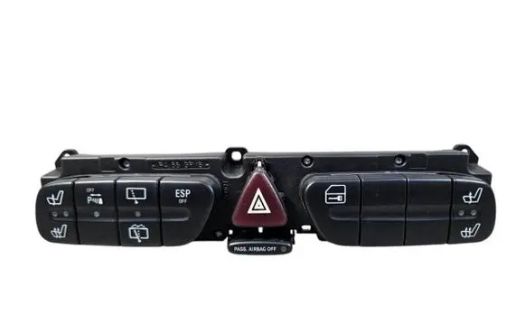 Mercedes-Benz C W203 Hazard light switch 2038219779 3306420401