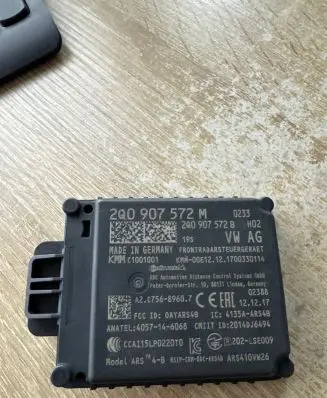 Volkswagen Tiguan Distronic sensor radar 2Q0907572B 2Q0907572M A2C75689607
