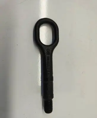 Towing hook eye