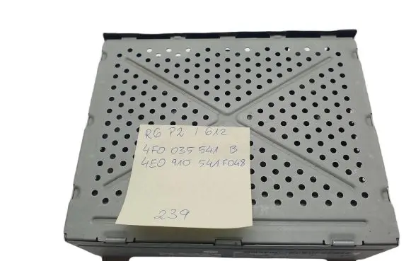 Audi A6 S6 C6 4F GPS navigation control unit/module 4F0035541B 4E0910541F