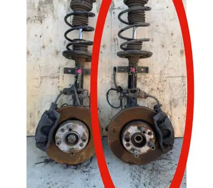 Renault Clio IV Front shock absorber with coil spring 543022511R