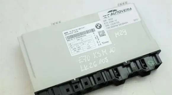 BMW X5M E70 Seat control module 9221862