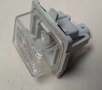 Number plate light