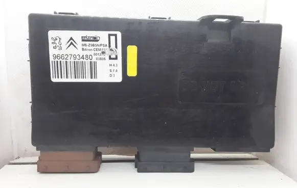 Peugeot 407 Seat control module 9662793480