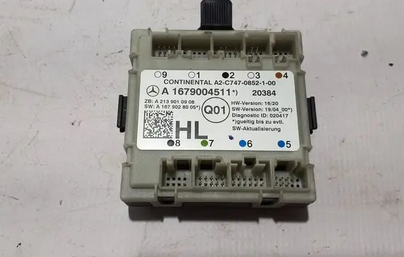 Mercedes-Benz GLC C253 Door control unit/module A1679004511