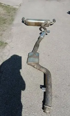 BMW 3 G20 G21 Muffler/silencer 7933797