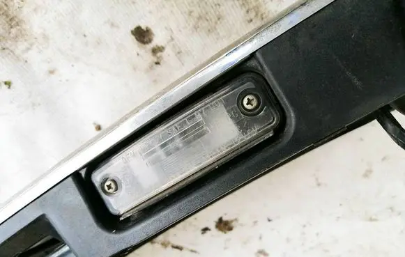 Number plate light