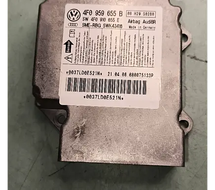Audi A6 S6 C6 4F Airbag control unit/module 4F0959655B 4F0910655E 5WK43416