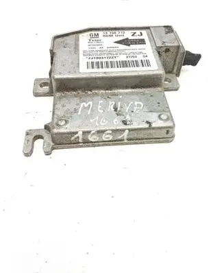 Opel Meriva B Airbag control unit/module 13158712 7434A4 ZJT0041722Y