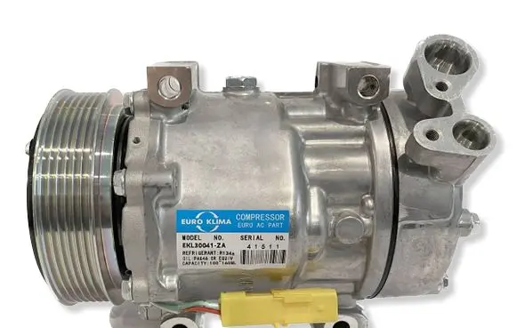 Peugeot 206 Air conditioning (A/C) compressor (pump) 9645440480 241538 6453YS
