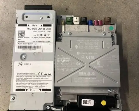 Volkswagen Touareg III MMI control unit 760035064B