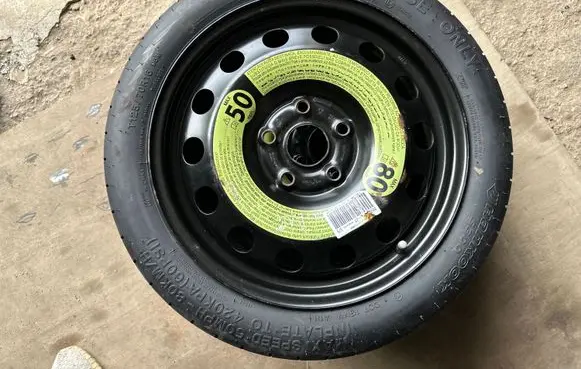 Volkswagen Golf VII R16 spare wheel 5Q0027AR