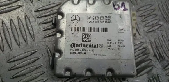 Mercedes-Benz E W212 Windshield/windscreen camera A0009051600