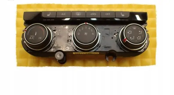 Volkswagen Golf VII Climate control/heater control trim 5GM907426C