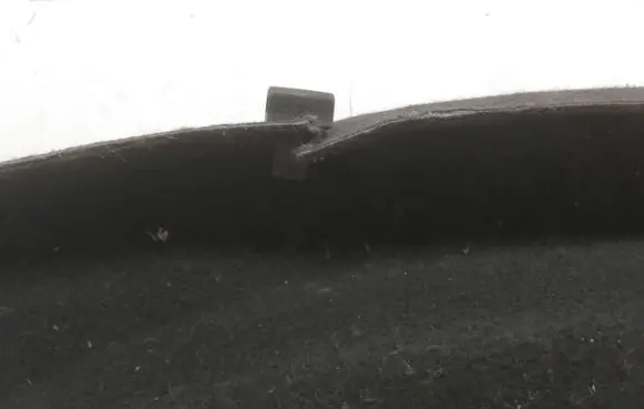 Parcel shelf load cover