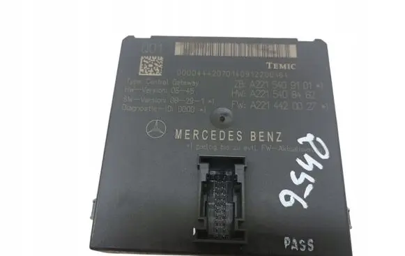 Mercedes-Benz S W221 Other control units/modules A2215409101