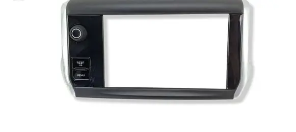 Peugeot 208 I Radio/GPS head unit trim 9673861377 58773XUU