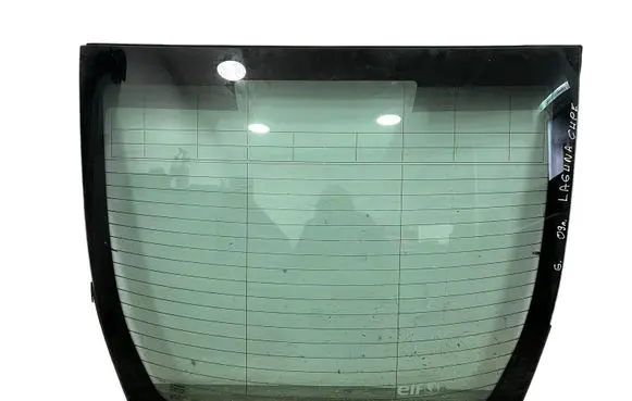 Renault Laguna III Rear windscreen/windshield window 43R000929 DOT39AS2M134 E000189