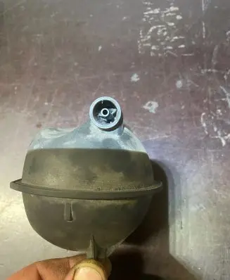 Audi A3 S3 A3 Sportback 8P Vacuum air tank 7M0129808 97VW9J442AA