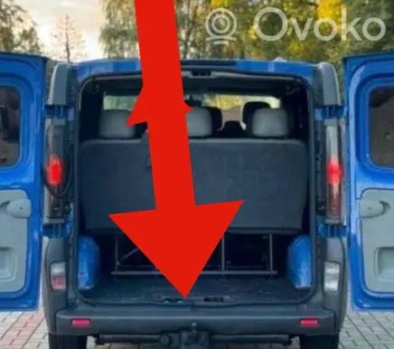 Opel Vivaro Trunk/boot sill cover protection 91167017 91167004 8200041776