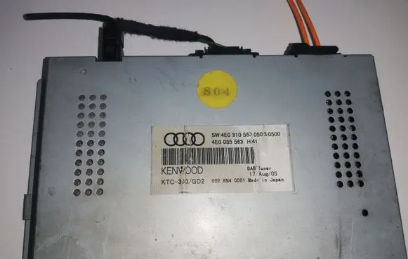 Audi A6 S6 C6 4F Other control units/modules 4E0910563 4E0035563