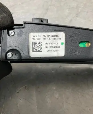 BMW 5 F10 F11 Traction control (ASR) switch 10755210 9202948 10014194