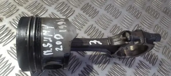 Nissan Sunny Piston with connecting rod 57J2 57J-2