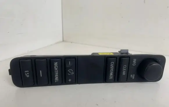 Panel lighting control switch