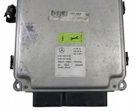 Mercedes-Benz E W211 Engine control unit/module A6519007000 28250205