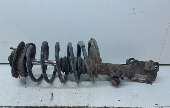 Front shock absorber with coil spring