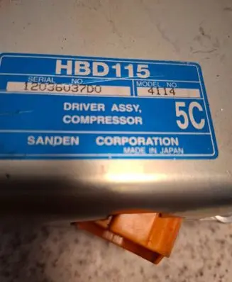Honda Civic Other control units/modules HBD115 12036037D0
