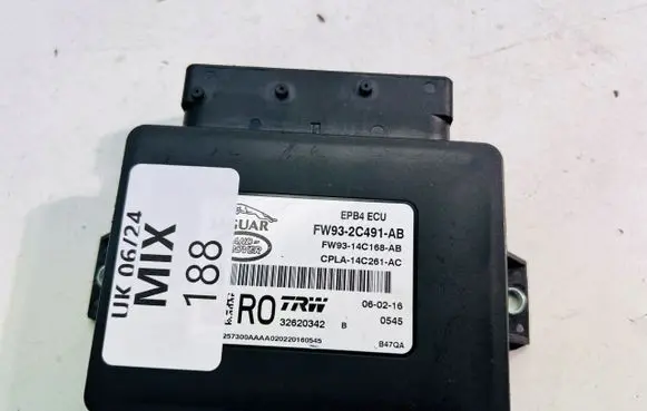 Jaguar XJ X351 Hand brake control module FW932C491AB