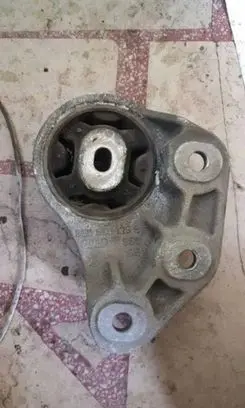 Audi A4 S4 B6 8E 8H Rear axle beam mounts housing 8E0599125B