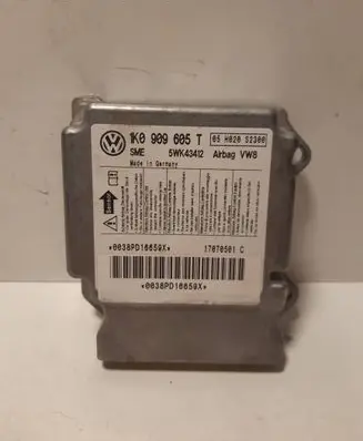 Volkswagen PASSAT B6 Airbag control unit/module 1K0909605T 17070501C 0038PD16659X
