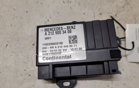 Mercedes-Benz E W212 Fuel injection pump control unit/module A2129003408 110233583319E