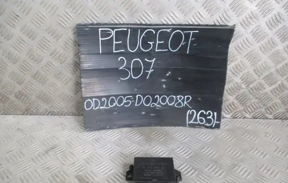 Peugeot 307 Parking PDC control unit/module 9661594280