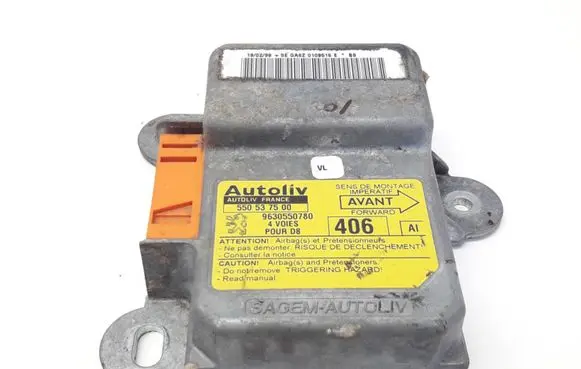 Peugeot 406 Airbag control unit/module 550537500 9630550780