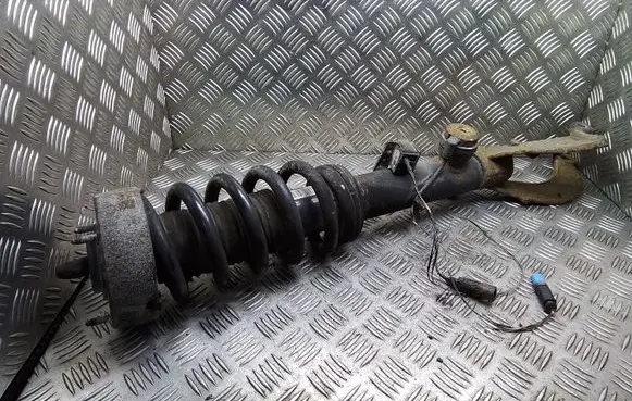 Front shock absorber with coil spring
