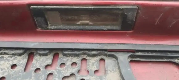 Alfa Romeo 156 Number plate light
