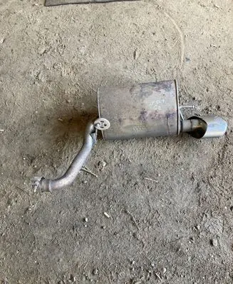 Jaguar XF X250 Muffler/silencer 8X235230DD C2Z5072