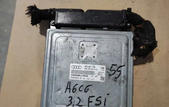 Audi A6 S6 C6 4F Engine control unit/module 4F0907115