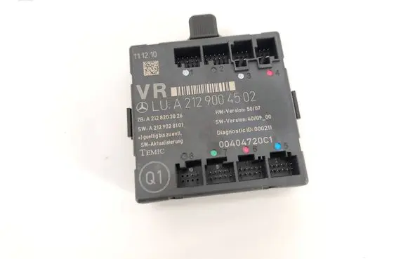 Mercedes-Benz E W212 Door control unit/module A2129004502 A2129028101 A2128203826