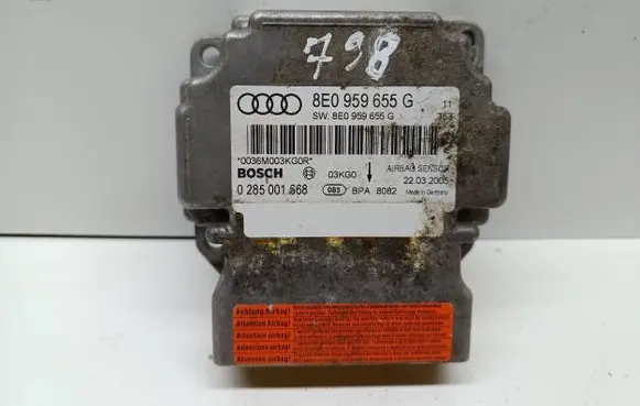 Audi A4 S4 B7 8E 8H Airbag control unit/module 8E0959655G 0285001668
