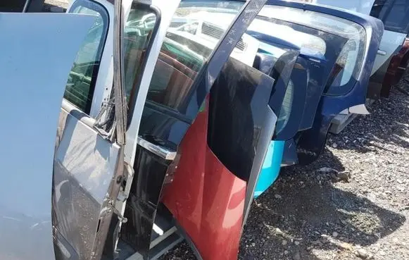 Fiat Multipla Tailgate/trunk/boot lid juodas