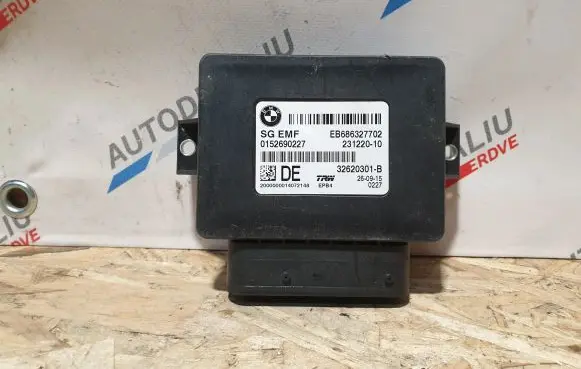 BMW 5 F10 F11 Rear brake EMF control unit/module 6963277 32620301