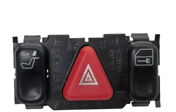 Mercedes-Benz C W202 Hazard light switch 2088200310 92511472 501283369