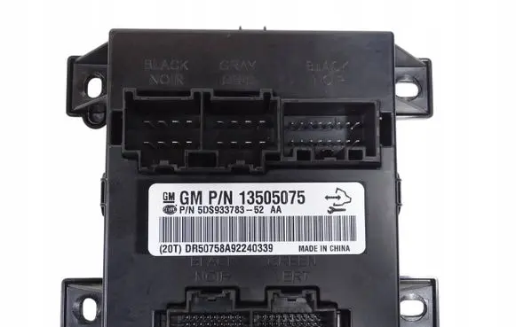 Opel Insignia A Seat control module 13505075