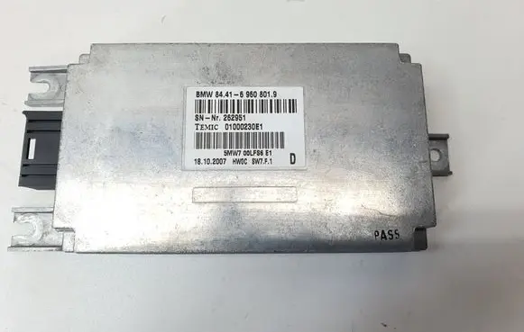 BMW 7 E65 E66 Voice control module 6960801 84416960801 01000230E1